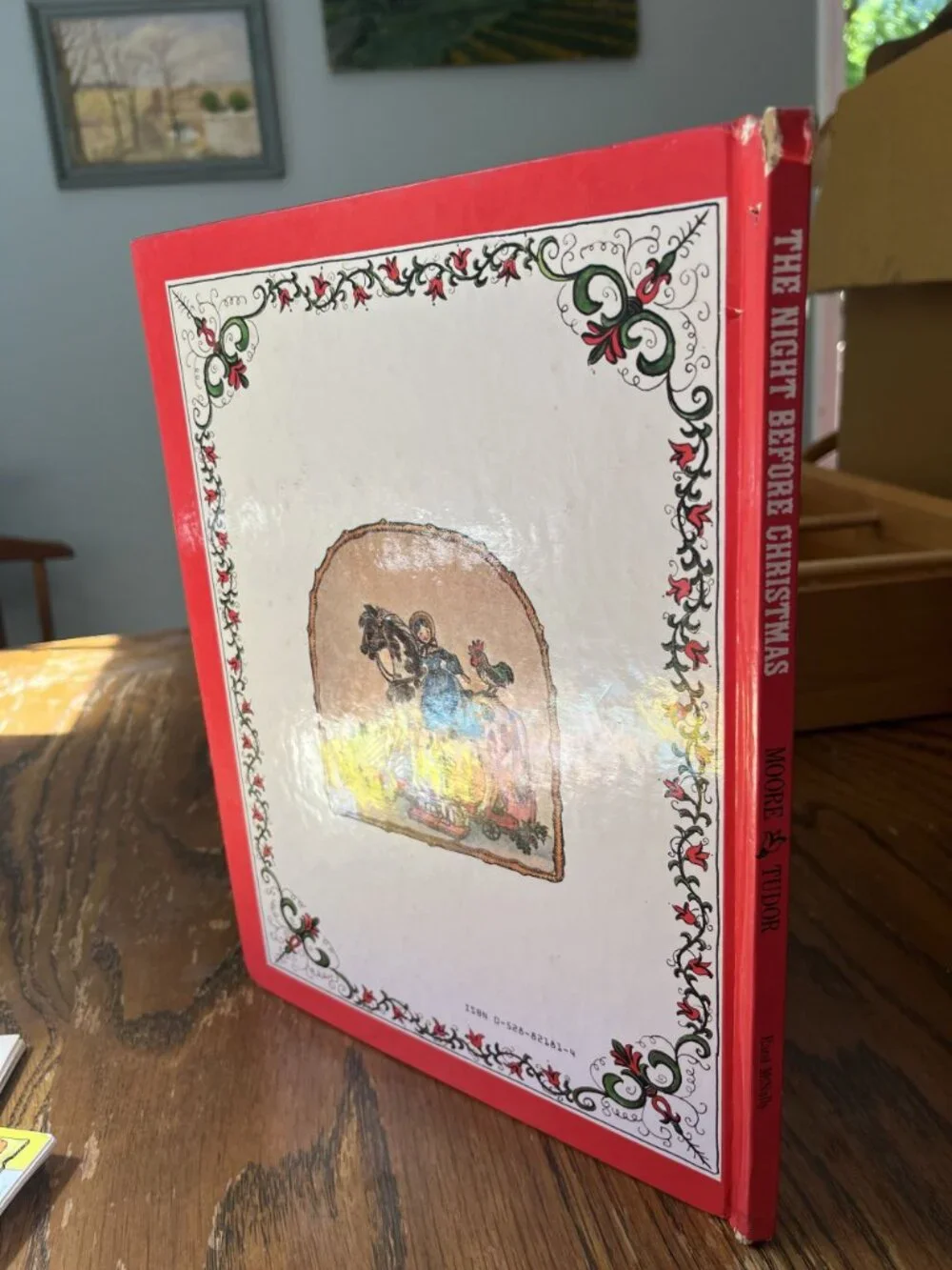 THE NIGHT BEFORE CHRISTMAS By Clement C. Moore & Tasha Tudor 9th print 1984